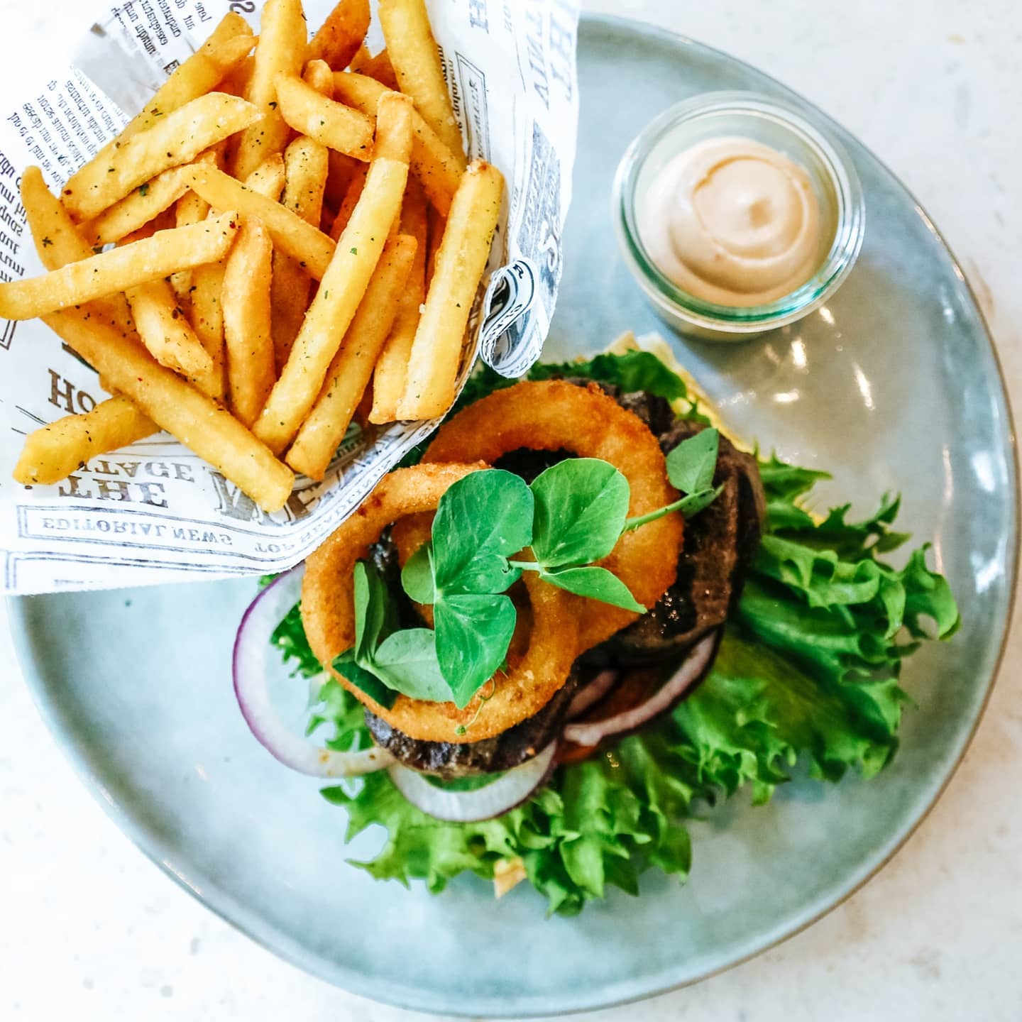 Café burger i Lyngby